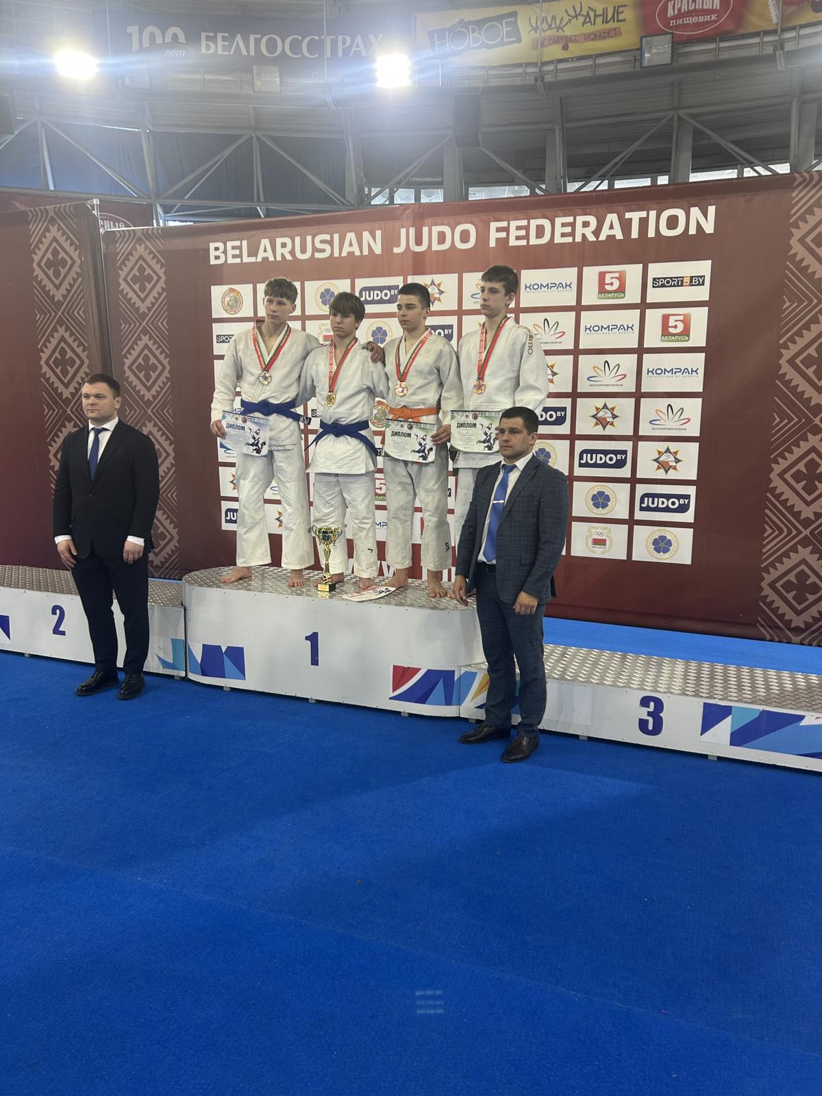 Спартакиада детско-юношеских спортивных школ Республики Беларусь по дзюдо среди юношей и девушек 2011-2012 гг.р.