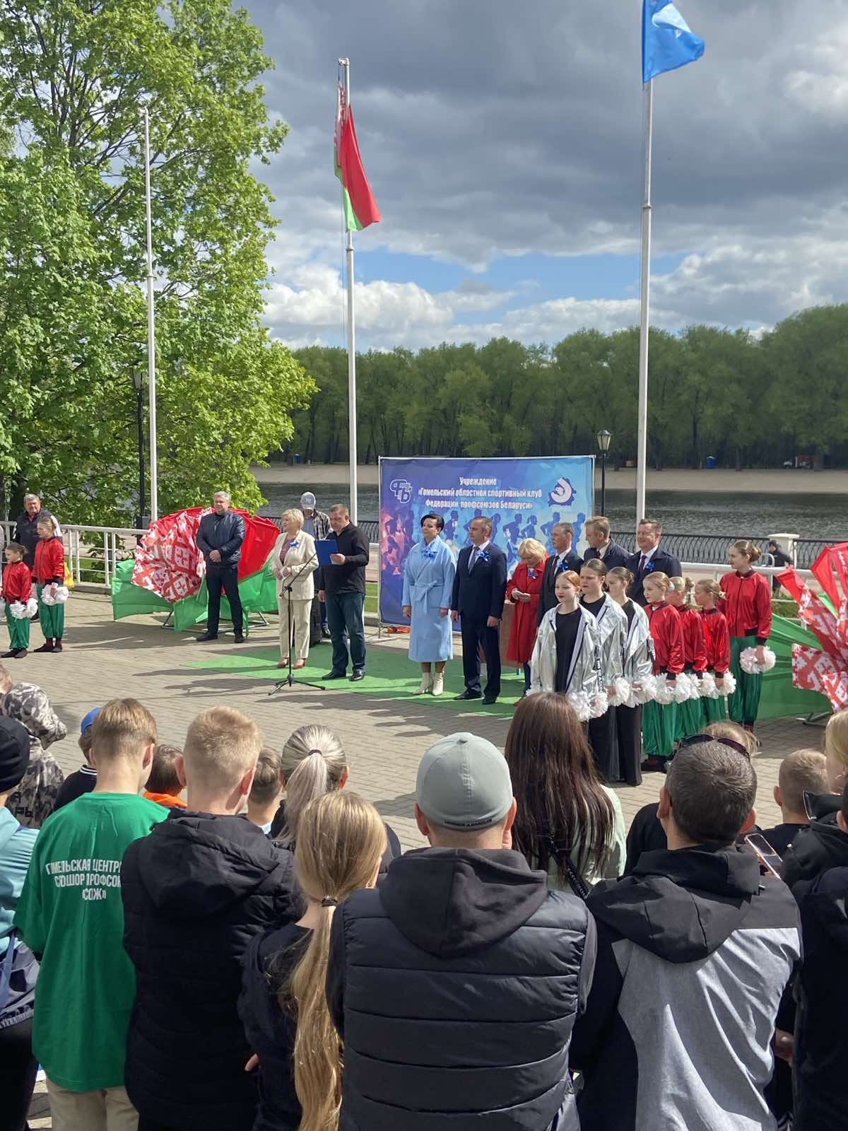 Весенний легкоатлетический пробег в Гомеле