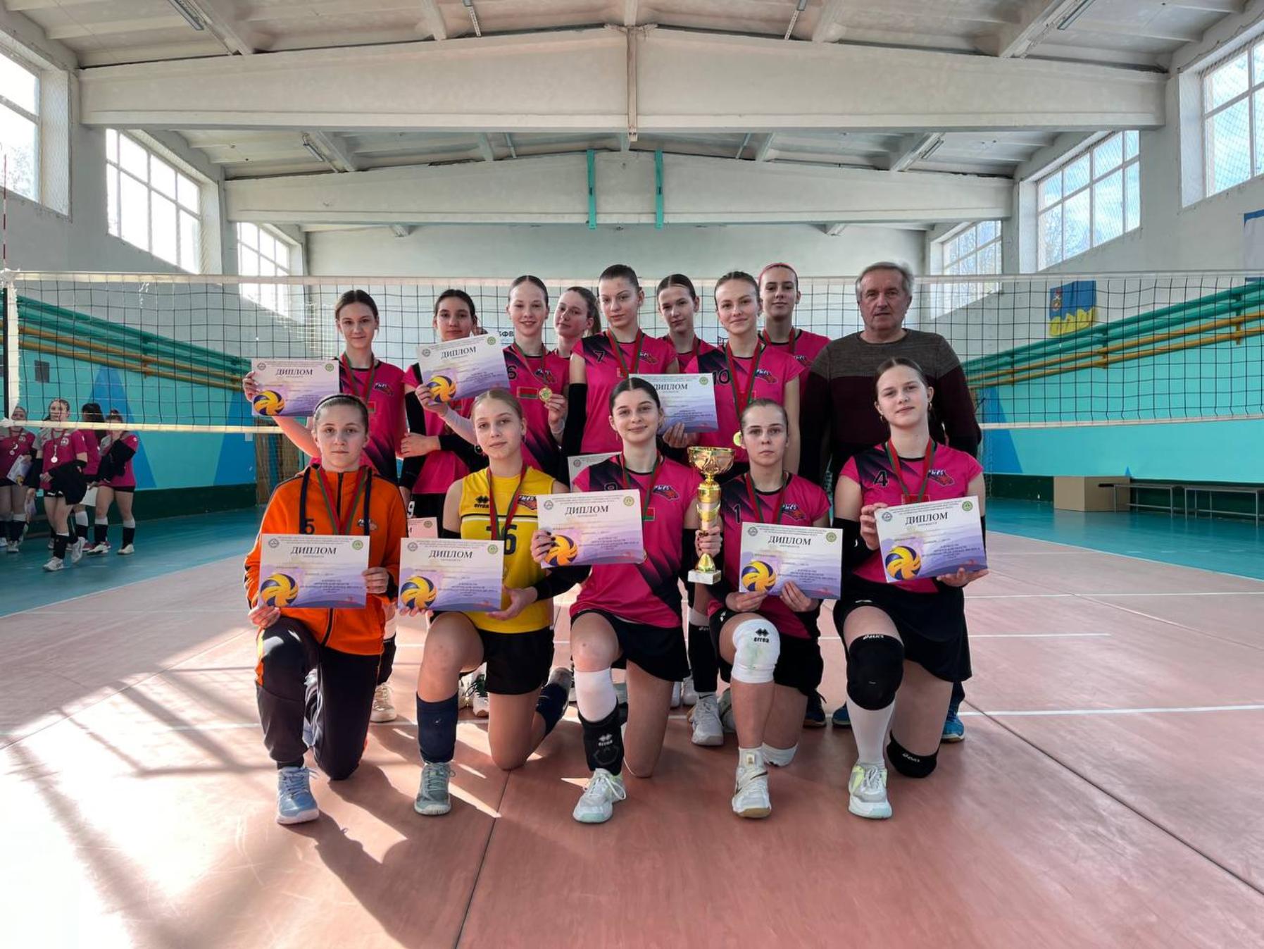 Первенство Могилевской области по волейболу среди девушек