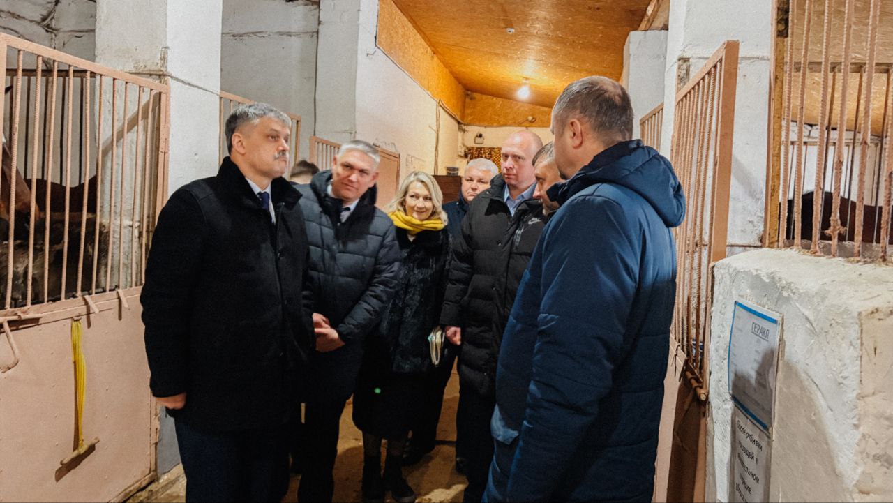 Сергей Ковальчук посетил СДЮШОР профсоюзов по конному спорту имени Е.И. Дементьева